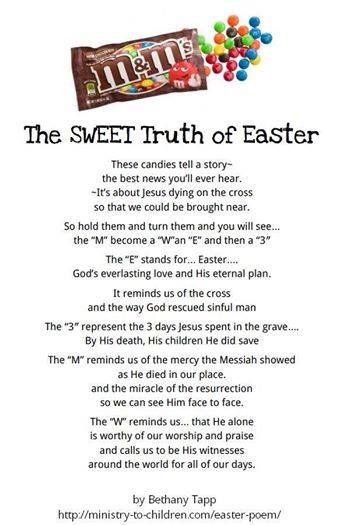 M&M Easter Story