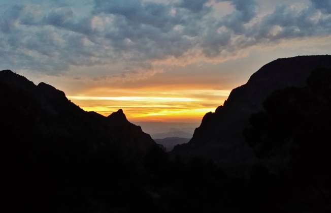 Sunset in the Chisos